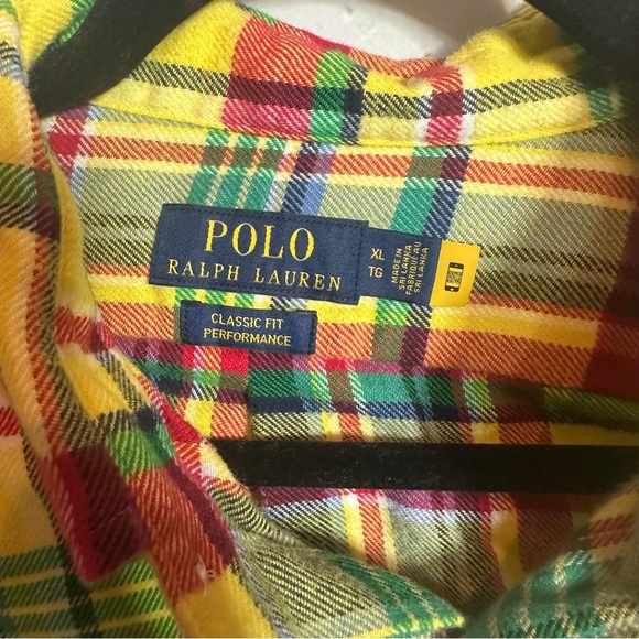 Ralph Lauren Men's Multicolor Plaid Shirt - Picture 2 of 3